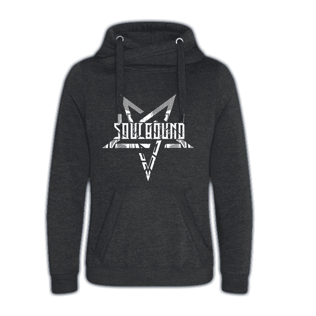 Produktbild Kuschelhoodie "OWL", Black Smoke (fairtrade) #1