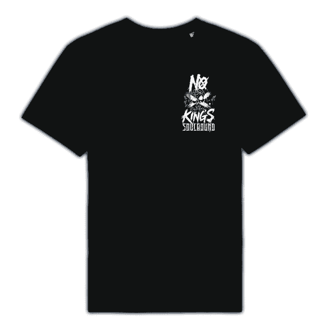 Produktbild T-Shirt "No Kings For Me", schwarz (fairtrade) #2
