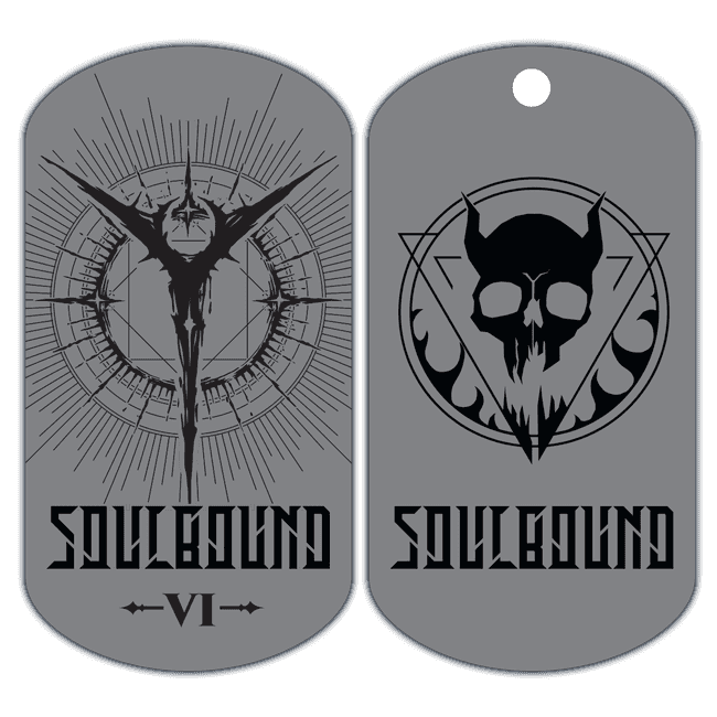 Produktbild Dog Tag "Soulbound 2026", personalisiert #1