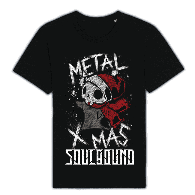 Produktbild T-Shirt "METAL XMAS 2025", schwarz (fairtrade) #1